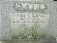 Ball, Thomas B. and Almeda B.
